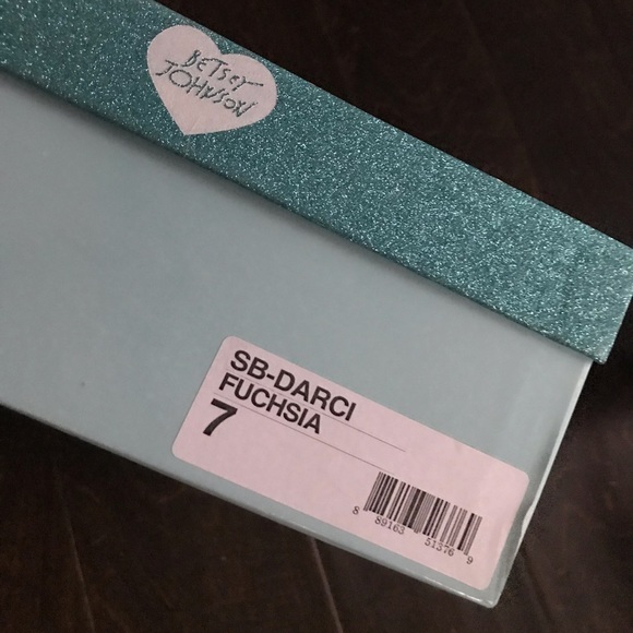 Blue by Betsey Johnson sparkle wedges - Picture 5 of 5